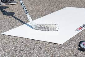 Pad Menembak Rata Latihan Hoki Ais HDPE