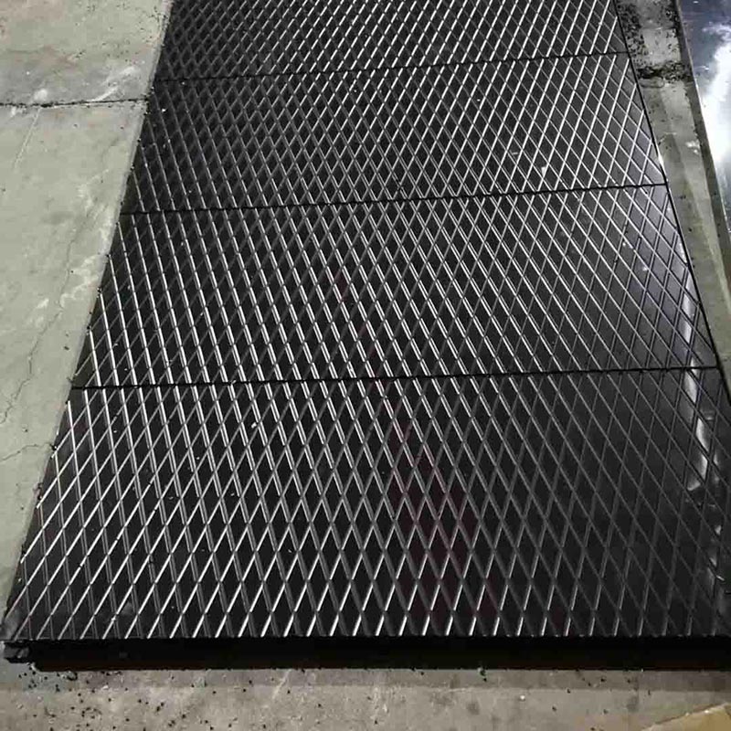 Lembaran Polietilena Berat Molekul Ultra Tinggi Hitam