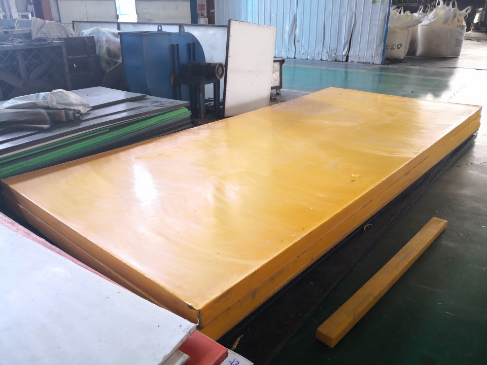 Lembaran UHMWPE Kuning Yellow UHMWPE Sheet
