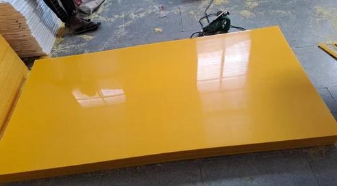 Lembaran UHMWPE Kuning Yellow UHMWPE Sheet