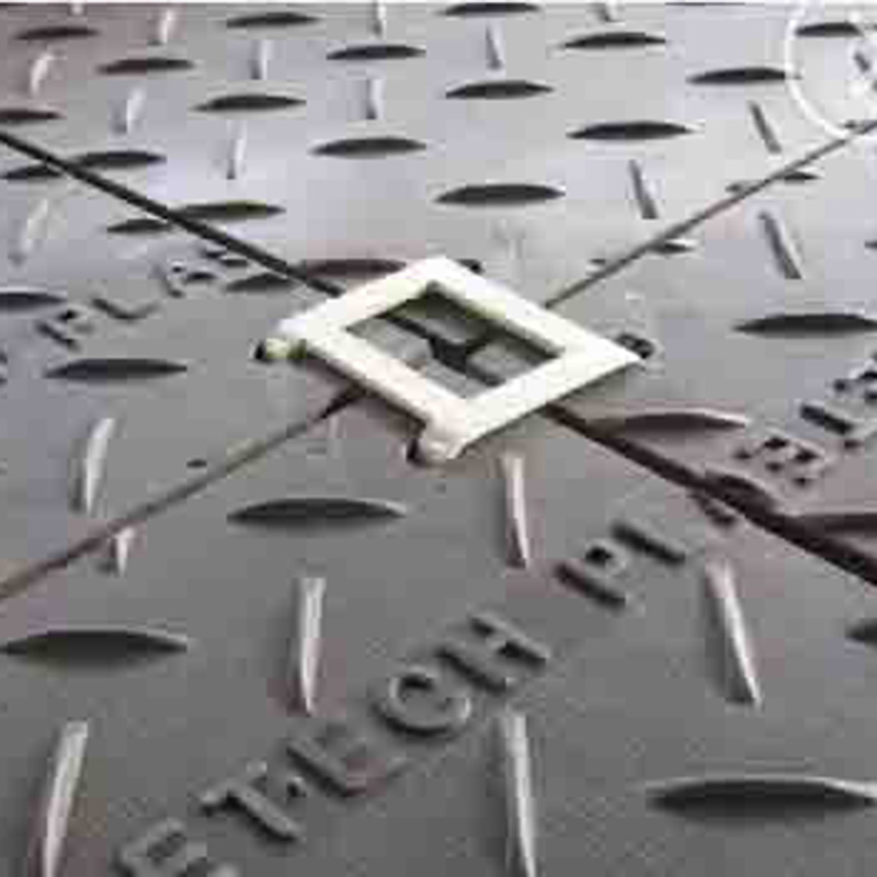 Tikar Pelindung Lantai Kewajipan Berat Berteras Hdpe Hole Hdpe Hole Cored Heavy Obligation Floor Protecting Mats