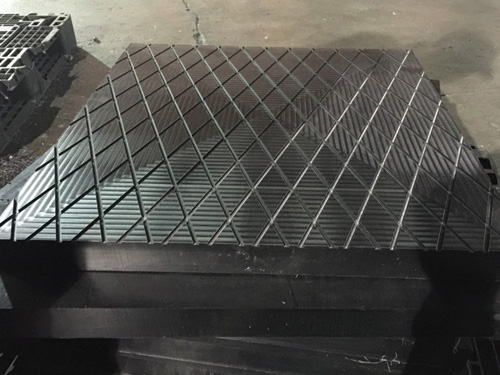 Alatan Tugas Berat Tikar Jalan Komposit Tikar Paya Sementara Tahan Lama Heavy Duty Equipment Composite Road Mat Durable Temporary Road Mat Swamp Mats